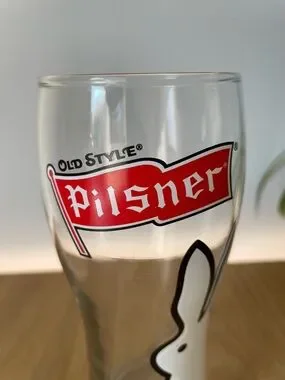 Dining | Old Style Pilsner White Rabbit Collectible Beer Pint Glass 9s ...
